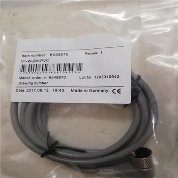 Новый 2-х штекерный разъем V1-W-2M-PVC Прямоугольный M12 4-контактный ПВХ кабель для датчика