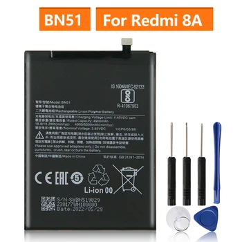 Сменный аккумулятор для Xiaomi Redmi 8 Redmi 8A Redmi8 BN51 Аккумуляторная батарея телефона 5000 мАч