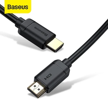 Baseus HDMI-совместимый кабель 2.0 HD-HD Кабель для Apple TV PS4 Разветвитель 3 м 5 м 10 м HDMI-совместимый кабель Vedio Кабель 4 К 60 Гц