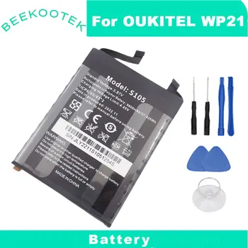 Аккумулятор OUKITEL WP21, Новый оригинальный аккумулятор, встроенный в мобильный телефон, аксессуары Для смарт-сотового телефона Oukitel WP21 S105