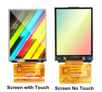 2,4-дюймовый 37PIN 262K TFT LCD цветной экран (сенсорный/без касания) ILI9341 ST7789 микросхема привода MCU 8/16-битный параллельный интерфейс 240 (RGB) * 320