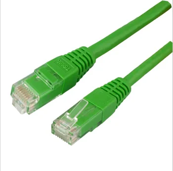 шесть гигабитных сетевых кабелей, 8-жильный сетевой кабель cat6a, шесть сетевых кабелей с двойным экранированием, сетевой широкополосный кабель-перемычка SE849