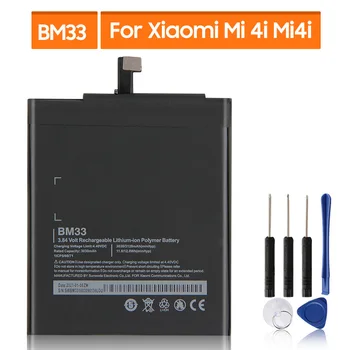 Сменный аккумулятор для Xiaomi Mi 4i Mi4i BM33 Аккумуляторная батарея телефона 3120 мАч