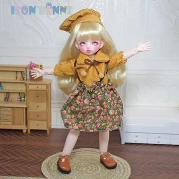 SISON BENNE, кукла для девочек 30 см/12 дюймов, Полный комплект макияжа, расписанный вручную, Лучший подарок для детей