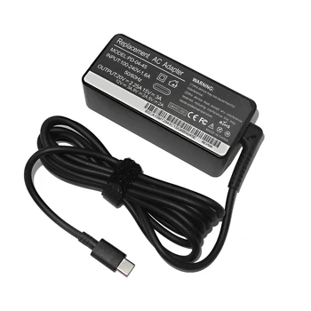 20v 2.25A USB Type C Адаптер для ноутбука Зарядное устройство для Macbook Asus Hp Lenovo X390 L390 YOGA X395 L490 L590