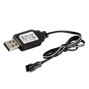 Зарядный кабель Аккумулятор USB Зарядное Устройство Ni-Cd Ni-MH Аккумулятор SM-2P Штекерный Адаптер 4,8 В 250 мА Выход Игрушки Автомобиль