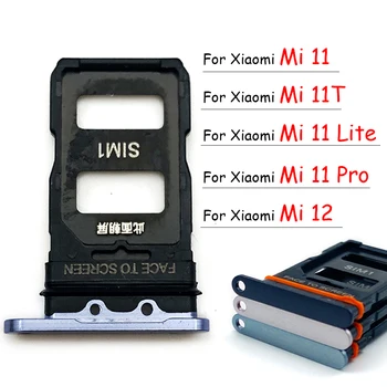Новый Слот для SIM-карты, держатель лотка для SD-карт, адаптер Для Xiaomi Mi 11 Lite Pro, Запасные части Mi 11T 12