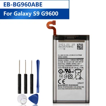 Новая Сменная Батарея телефона EB-BG960ABE Для Samsung GALAXY S9 G9600 G960F SM-G960 EBBG960ABE 3000 мАч