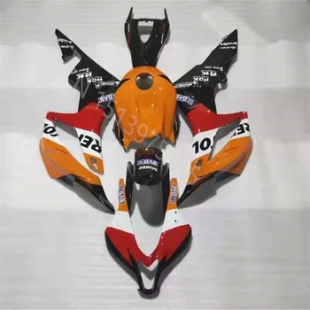 Пластиковый обтекатель подходит для Honda CBR600 F5 07 08 CBR600 2007 2008 CBR600 F5 07- 08 оранжевый черный белый красный мотоциклетный обтекатель