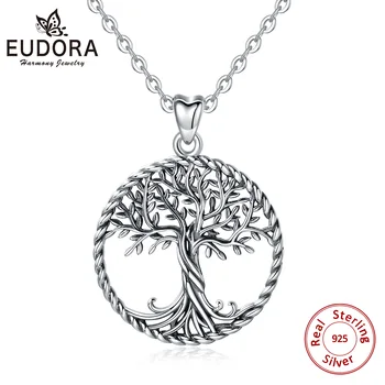 Ожерелье Eudora из Стерлингового Серебра 925 Пробы 