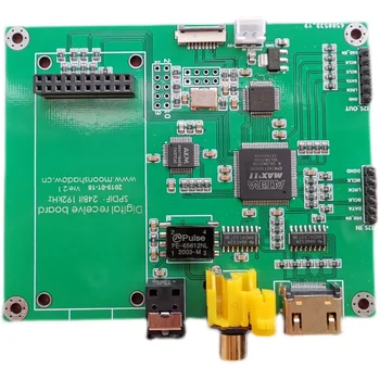 Nvarcher AK4118 плата выбора коаксиального приема оптического волокна I2S Вход HDMI I2S