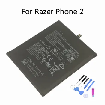 100% Новый оригинальный аккумулятор емкостью 4000 мАч для Razer Phone 2 phone2 RC30-0259, сменные батарейки + инструменты