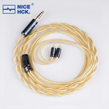 NiceHCK CoaxialSir Ultra Furukawa Медь из Серебряного сплава + 8N Медная фольга + Посеребренный кабель 3.5/2.5/4.4 MMCX/2Pin для зимнего IEM