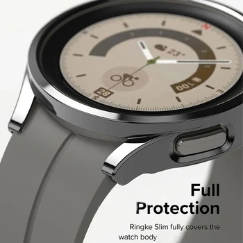 Для Samsung Galaxy Watch 5 Pro, 45 мм, защитная пленка для экрана, защитный чехол для часов Galaxy Watch 5/4, 44 мм, 40 мм, защитный чехол для часов
