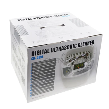 Ультразвуковая чистящая машина CD-4810 бытовая интеллектуальная ультразвуковая чистящая машина для чистки очков, бритва 220 В