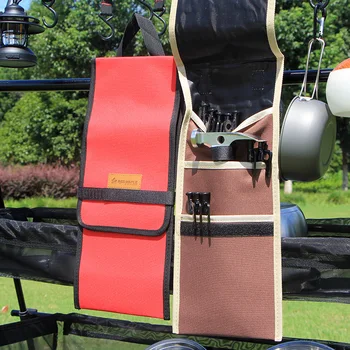Палатка трясется сумка для хранения Оксфорд многофункциональный открытый инструмент сумка для хранения для кемпинга веревка ветра Молот восхождение пряжки аксессуары