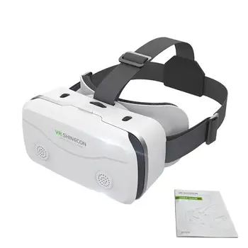 Очки виртуальной реальности, отличные очки для частного кинотеатра, 100-градусный панорамный 3D-бокс виртуальной реальности, Видеоподдержка, гарнитура виртуальной реальности
