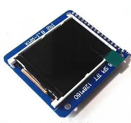 1,8-дюймовый TFT ЖК-дисплей с печатной платой ST7735R, последовательный интерфейс IC SPI 4 IO 128 *160