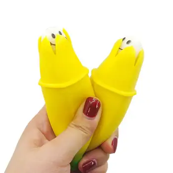 Забавная игрушка для выжимания банана, Антистрессовое средство для снятия давления, Антистрессовые игрушки для снятия стресса, Ручной непоседа