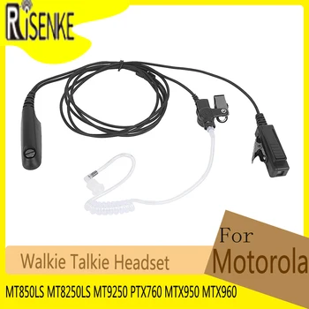 Наушник RISENKE для Motorola GP680 MT850 MT850LS MT950 MT8250 MT8250LS MT9250 PTX700 PTX760 MTX950 MTX960 Гарнитура для портативной рации