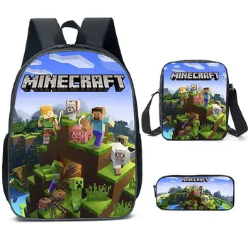 Детский рюкзак, школьные сумки, водонепроницаемый рюкзак для мальчиков с героями мультфильмов, школьный ранец для школьников