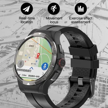 2023 Новые Модные 4G Смарт-часы GPS Nano Sim-карта Видеозвонок 128 ГБ Большой памяти Пульсометр Фитнес-трекер Спортивные Смарт-часы