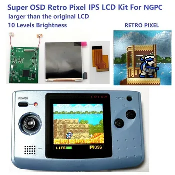 Комплект ЖК-экрана с Подсветкой Retro Pixel IPS High Light Backlight Для Игровой консоли NEOGEO Pocket Color NGPC