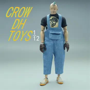 Новое поступление 1/12 CROWDHTOYS Модный обтягивающий комбинезон, джинсы, модель без тела для коллекции кукольных фигурок 6 дюймов