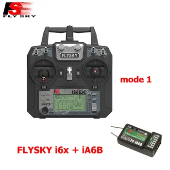 Радиоуправляемый передатчик Flysky FS-i6X 6CH-10CH 2,4 ГГц AFHDS 2A с приемником FS-iA6B FS-iA10B FS-X6B FS-A8S FS-IA6 для радиоуправляемого самолета