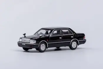 GCD 1:64 Crown JZS155 Черный RHD литая под давлением модель автомобиля Коллекция, ограниченная серия, игрушечный автомобиль для Хобби