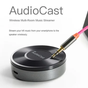 Беспроводной Wifi Музыкальный Аудиостример Приемник Audiocast ieast play M5 DLNA Для Airplay Аудио Музыкальный Адаптер Для нескольких Комнатных Потоков