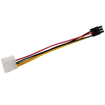 4-Контактный штекер к 6-контактной розетке Кабель питания для адаптера PCIe PCI Express