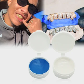 Набор оттискных материалов для зубов B Системы Формования силиконовых зубов Шпаклевка для Оттиска Прикуса Для Gold grillz