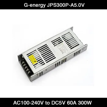 G-energy 5V 60A 300W JPS300P-A5.0V Ультратонкий Импульсный Источник Питания Переменного тока 100V-240V для модуля светодиодного дисплея