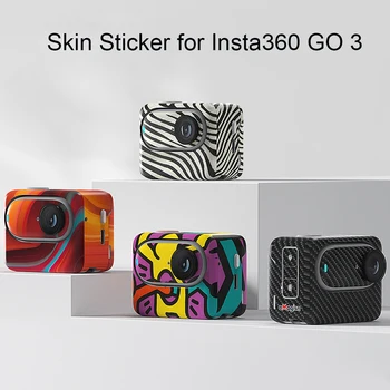 Наклейки для Insta360 GO 3 Наклейки для тела Защитная пленка для аксессуаров для экшн-камеры Insta360 GO 3 Skin