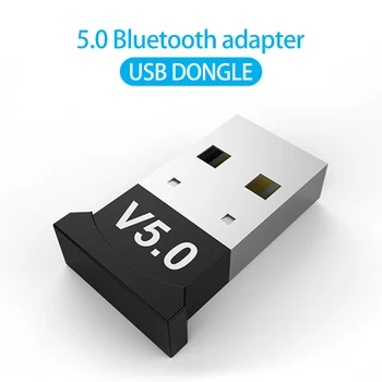V5.0 Беспроводной USB 5,0 Адаптер Dongle Музыкальный приемник Адаптер Передатчик для настольного компьютера WIN 10
