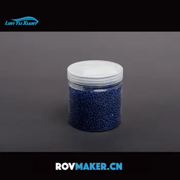 Синий осушитель в упаковке, герметичная кабина, защищающая от запотевания, влагостойкие шарики, изменяющий цвет силикагель 250 г, можно использовать повторно.