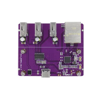 Для Raspberry Pi Zero 2 Вт КОНЦЕНТРАТОР USB-RJ45 Ethernet или концентратор USB-RJ45 для Pi0 и Pi0 2 Вт (без корпуса)