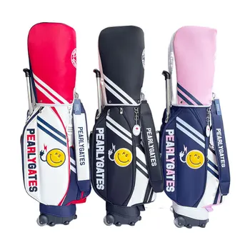 Профессиональные сумки для гольфа PG Черный Розовый Красный Стандартный Водонепроницаемый PU Спортивный пакет для путешествий Большой Емкости Тренировочный Аксессуар