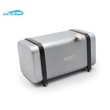 KYX имитационная модель автомобиля 1/14 scania R620 прицеп топливный бак DIY декоративная металлическая имитация топливного бака