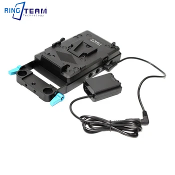Фиктивный аккумулятор постоянного тока FZ100 FZ100 + V-образная монтажная пластина для камеры Sony ILCE-9/ILCE9/a9/ILCE-7RM3 /ILCE7RM3/a7RM3
