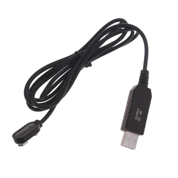 Профессиональный кабель для зарядки аккумулятора от USB до 9 В с подсветкой, преобразователь 5 В с повышением напряжения до 9 В Длиной 1,5 М/5 футов