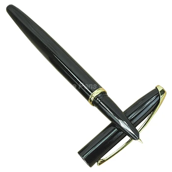 Hero Металлическая Черная Авторучка С Наконечником 0,5 мм, Подарочная Ручка Для Письма YF001