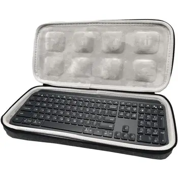 Сумка для хранения клавиатуры ForLogitech Переносная водонепроницаемая сумка Чехол для переноски Усовершенствованный беспроводной чехол для клавиатуры ForLogitech MX Keys