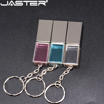JASTER Crystal USB Флэш-накопители 128 ГБ Водонепроницаемый USB 2,0 Memory Stick 64 ГБ Портативный Флеш-накопитель 32 ГБ Креативный Подарочный U-диск 16 ГБ 8 ГБ