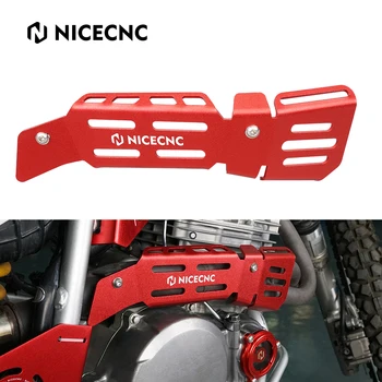 NiceCNC Мотоциклетная Выхлопная труба, Теплозащитная крышка, Защитный Кожух Для Honda XR650L XR 650 L 1993-2022, Алюминиевые Аксессуары, Красный
