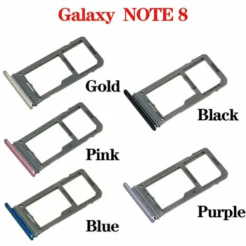 Адаптер для SIM-карты, слот для лотка для карт Micro SD, держатель для Samsung Galaxy Note 8 SM-N950 N950F