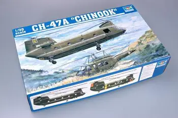 Комплект модели вертолета Trumpeter 05104 1/35 CH-47A Chinook