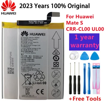 Hua Wei Оригинальный Аккумулятор для телефона HB436178EBW Для Huawei Mate S CRR-CL00 UL00 2700 мАч Сменные Батареи Бесплатные Инструменты