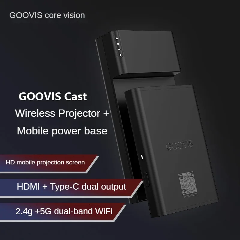 Goovis Cast Беспроводной проектор экрана для Goovis VR и Rokid EM3 INMO для смартфонов Xiaomi Напрямую Отключайте